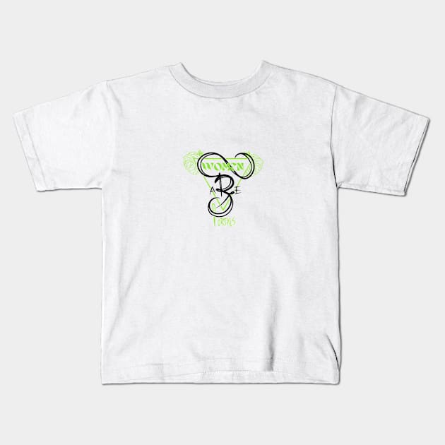 Women are Portals Kids T-Shirt by B!iss